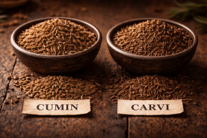 Cumin vs carvi : deux épices confondues à tort