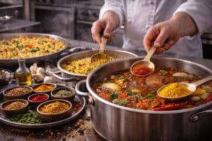 Utiliser les épices en cuisine collective
